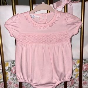 Magnolia Baby Pink Ruffle Romper